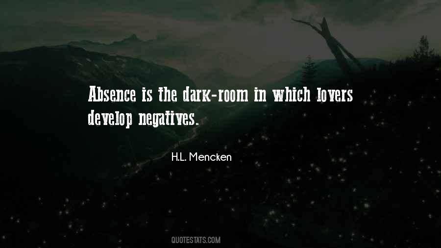 Dark Room Quotes #753766