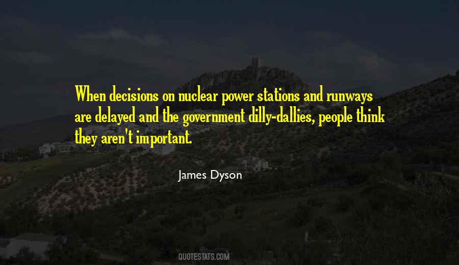 Quotes About Nuclear Power Stations #679217