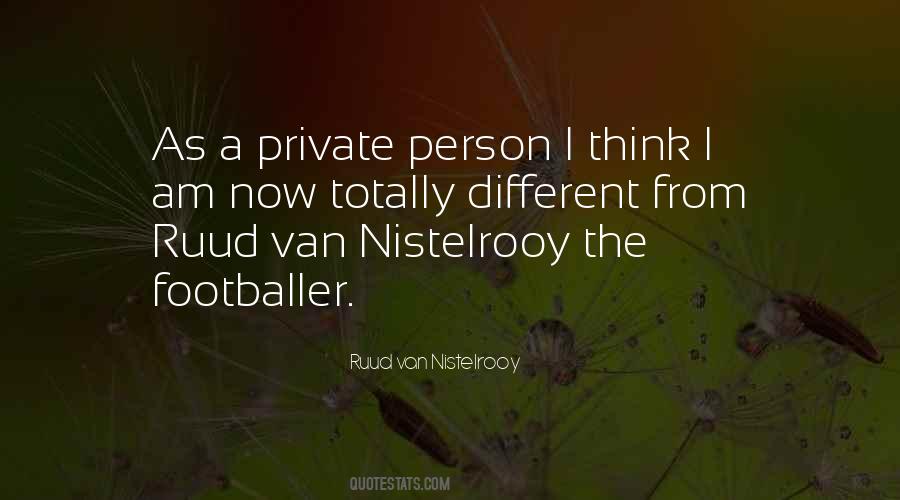 Van Nistelrooy Quotes #106087