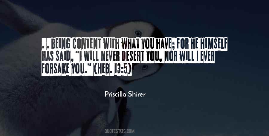 Content With What You Have Quotes #1180358