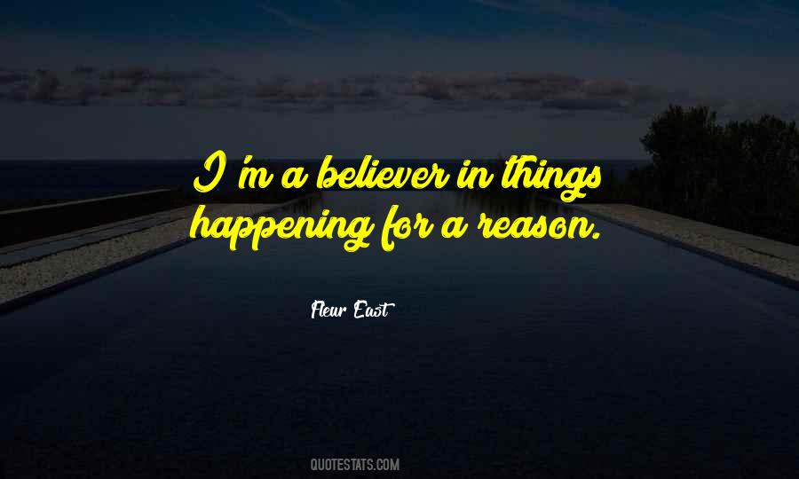 Quotes About Things Happening For A Reason #356384