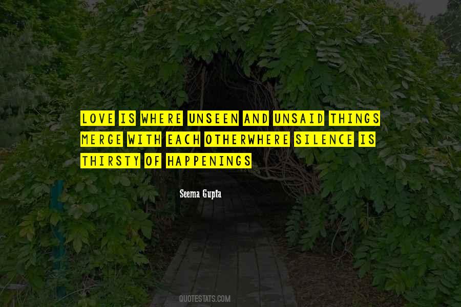 Love And Silence Quotes #338333