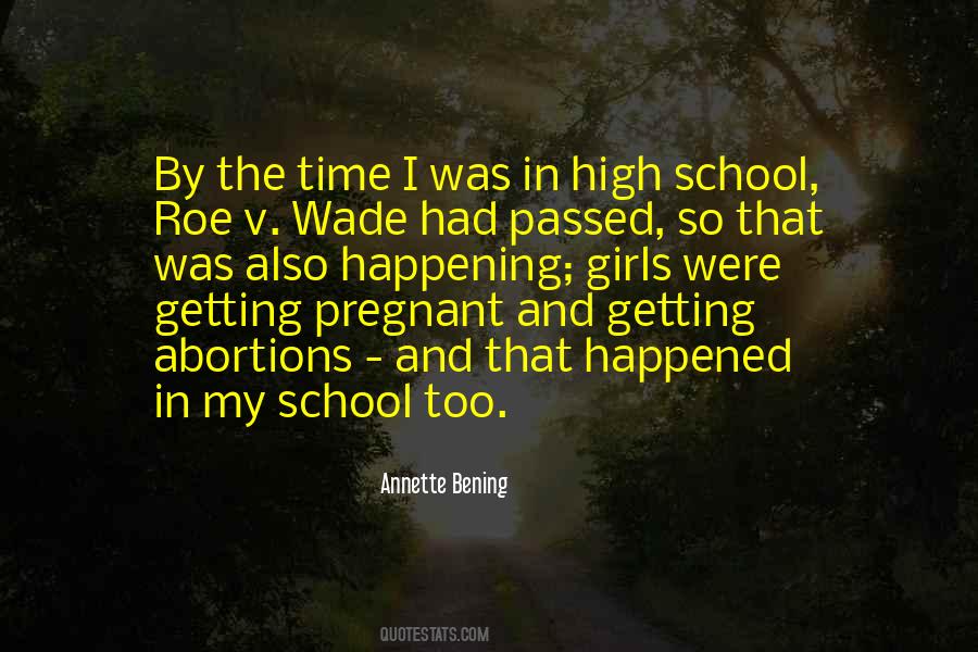 Quotes About Time In High School #128264