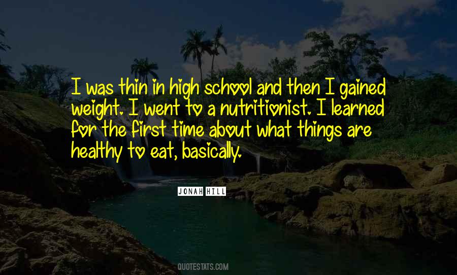 Quotes About Time In High School #42264