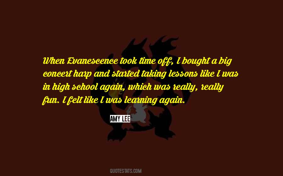 Quotes About Time In High School #832400
