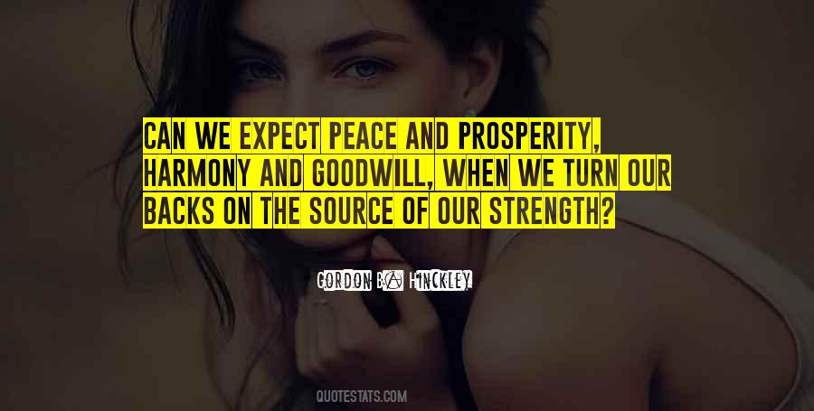 Strength And Peace Quotes #451112