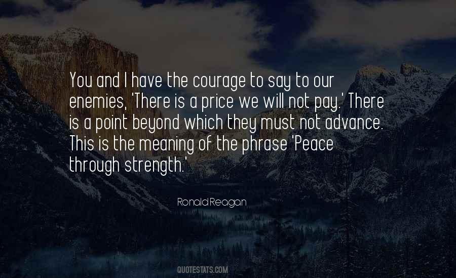 Strength And Peace Quotes #609393