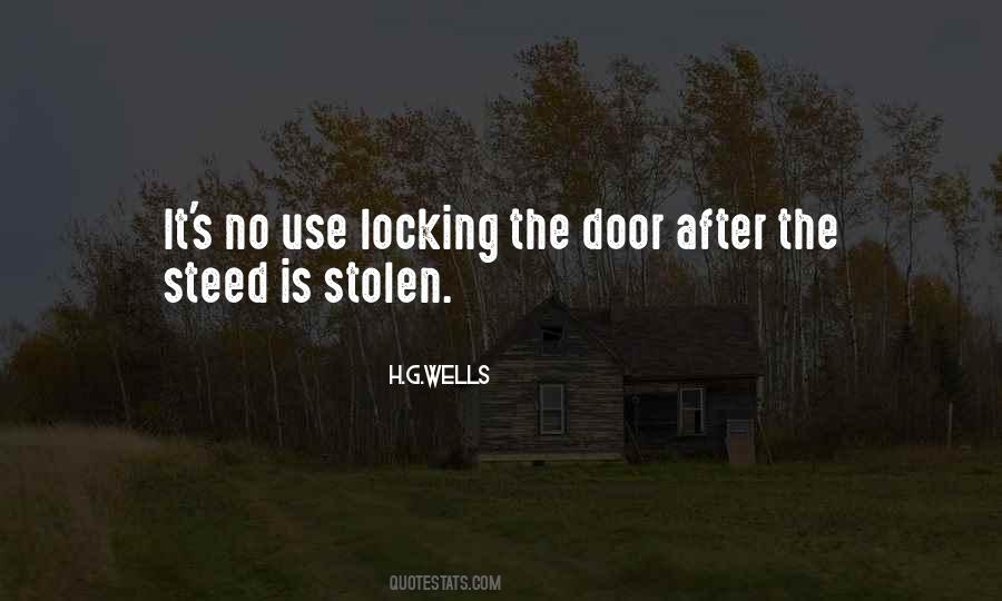 Quotes About Locking #886980