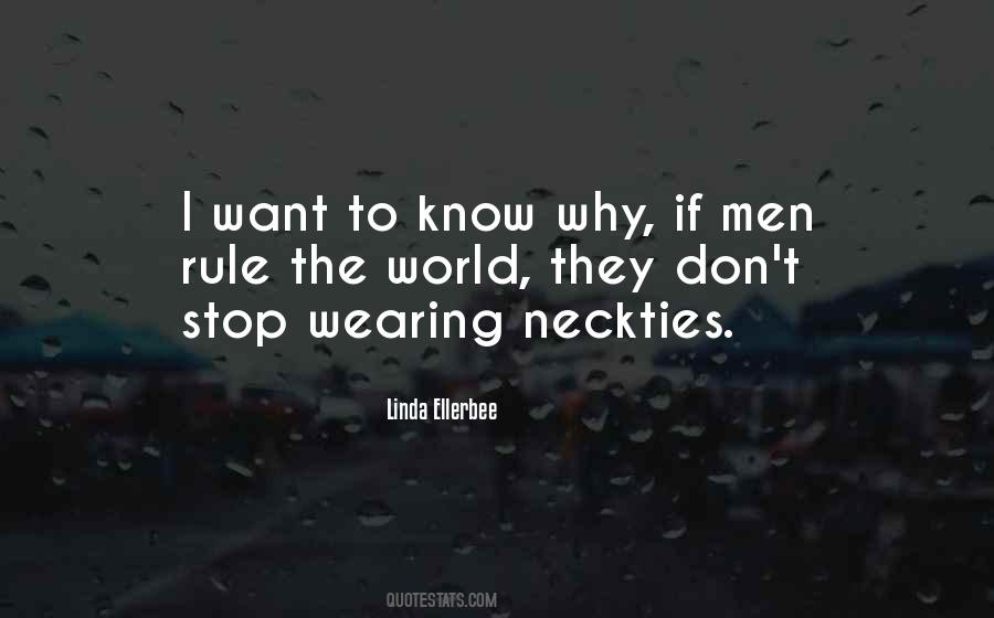 Quotes About Neckties #272227