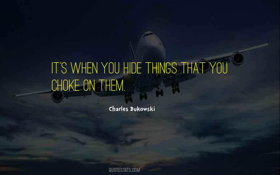 Choke Up Quotes #267328