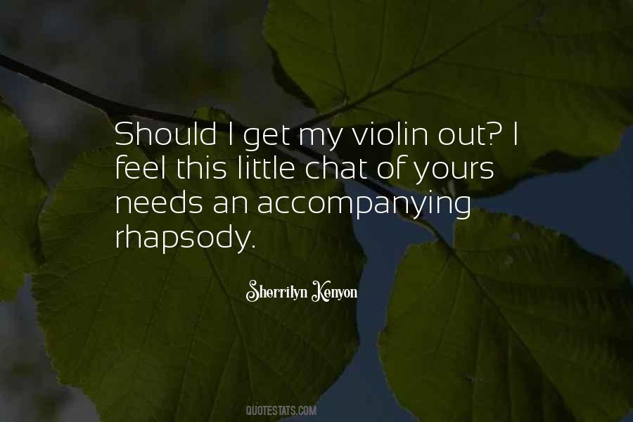 Quotes About Violin #1391657