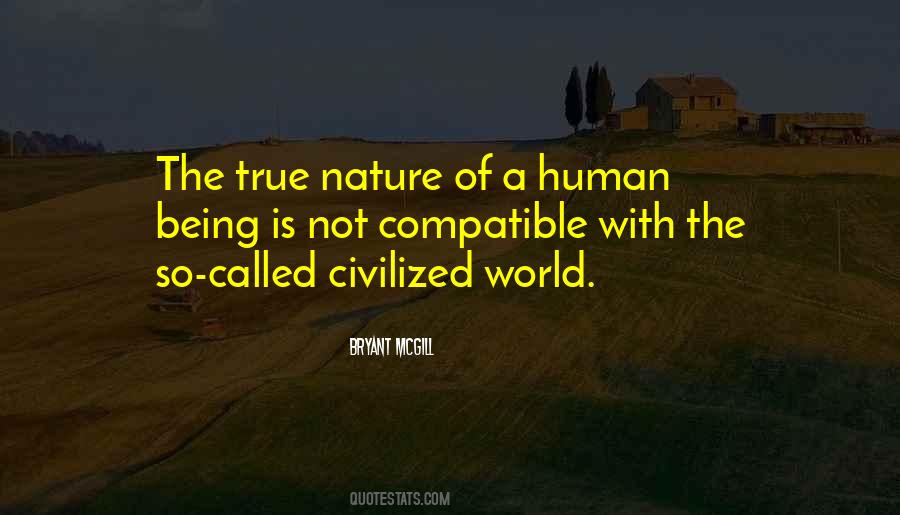 Quotes About Civilized #1270471