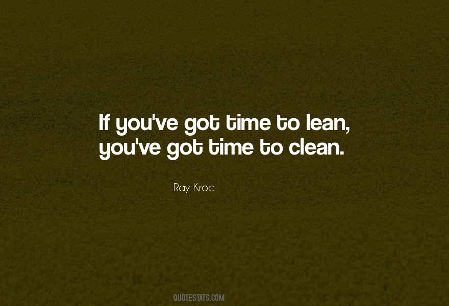 To Clean Quotes #1784310