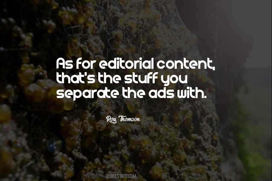 Quotes About Editorial #592871