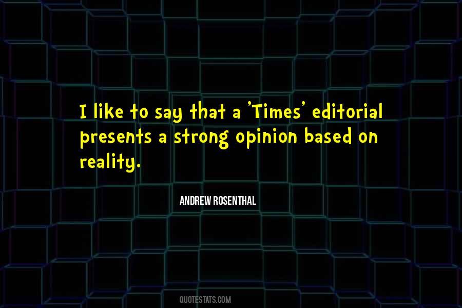 Quotes About Editorial #74952