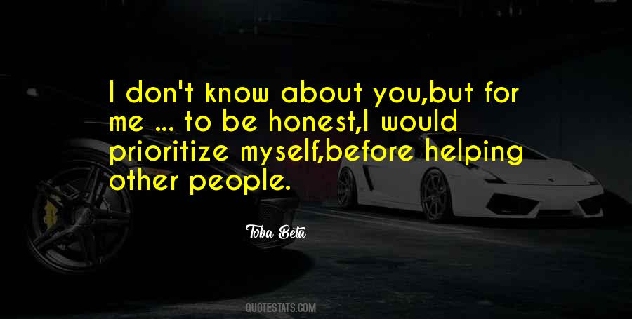 People Helping Me Quotes #1136254