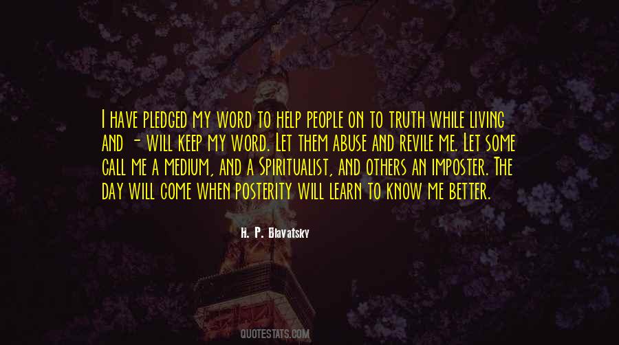People Helping Me Quotes #1380508