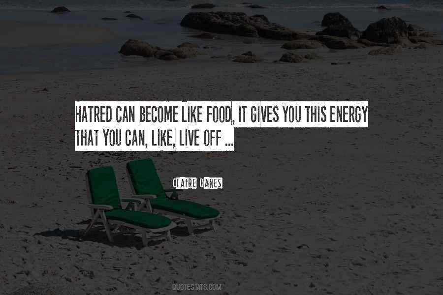 Energy Food Quotes #1809742