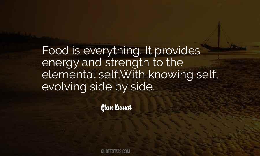 Energy Food Quotes #604970