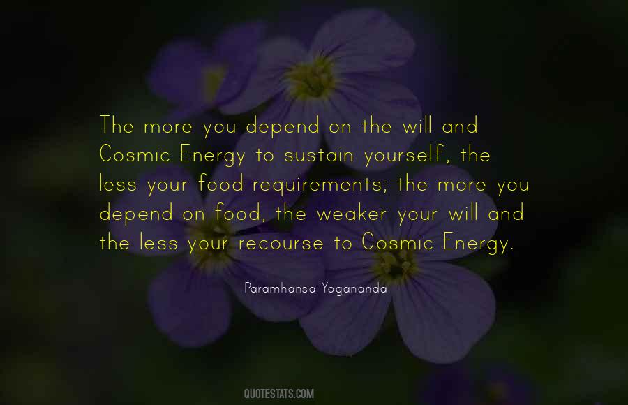 Energy Food Quotes #930017