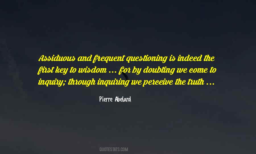 Key To Wisdom Quotes #1085504