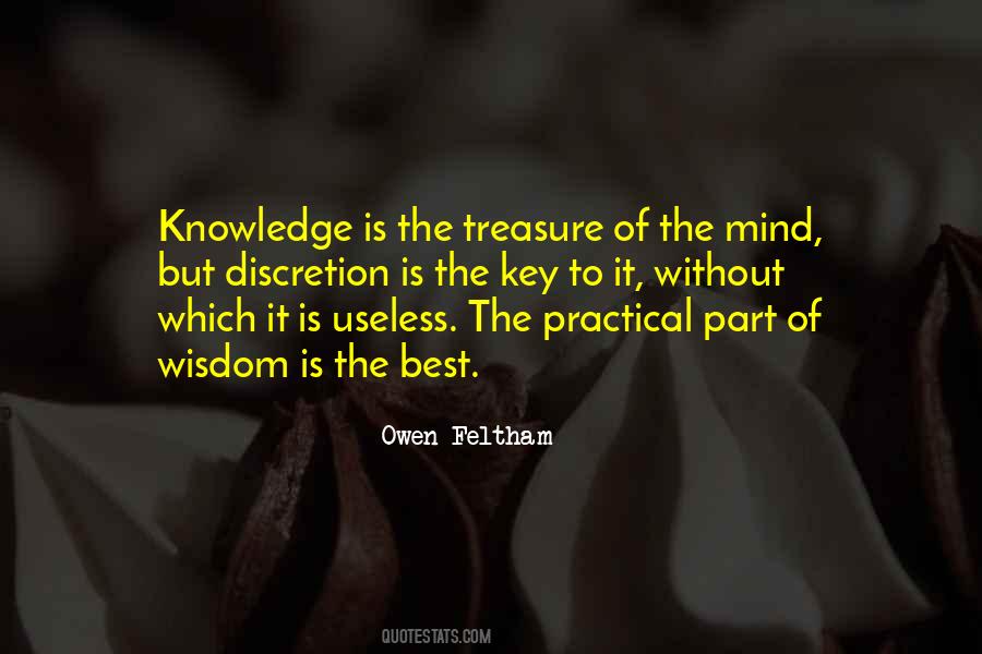 Key To Wisdom Quotes #1150916