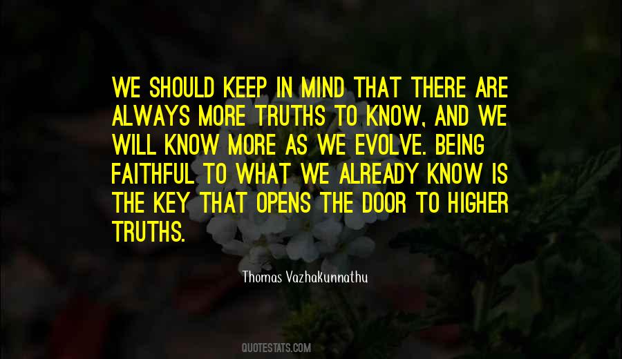 Key To Wisdom Quotes #222040
