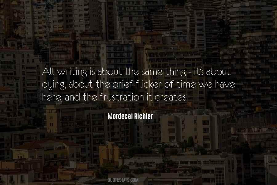 Richler Quotes #548149