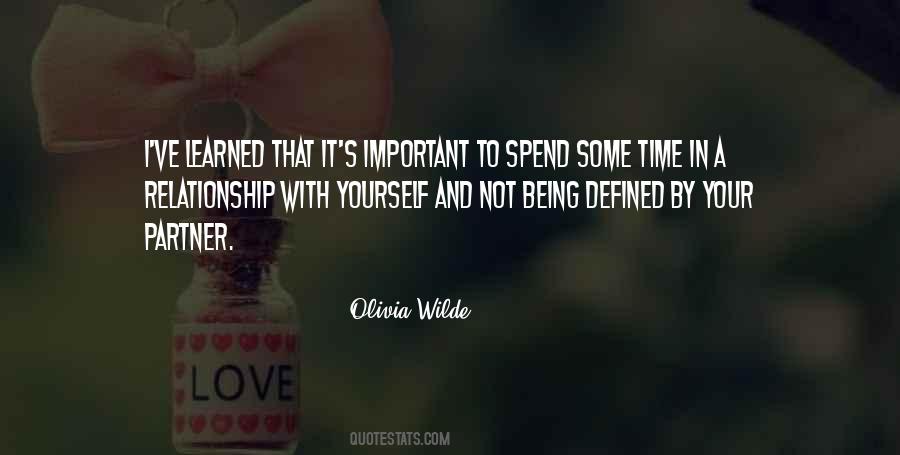 Quotes About Time In A Relationship #1274238
