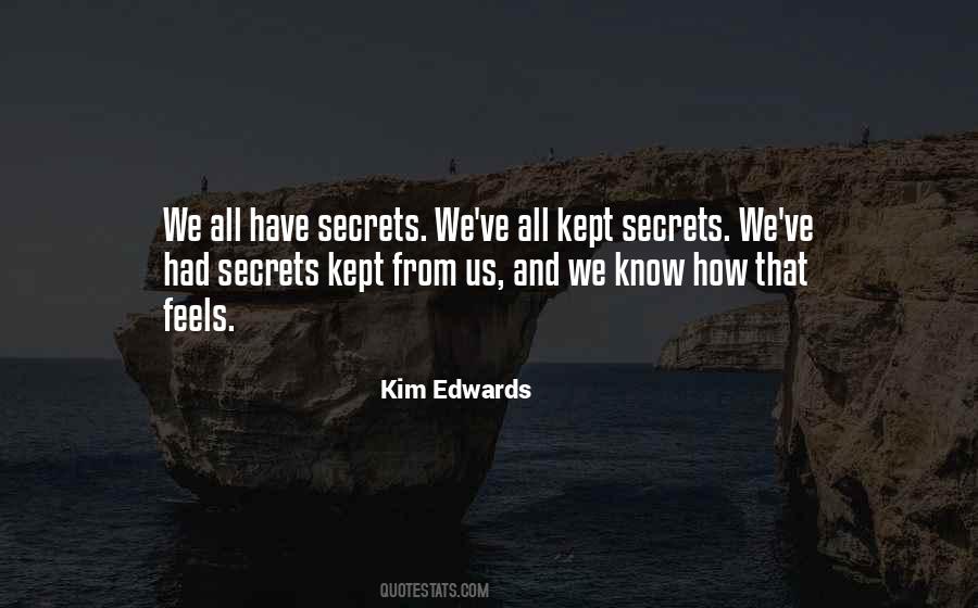 Best Kept Secrets Quotes #106896