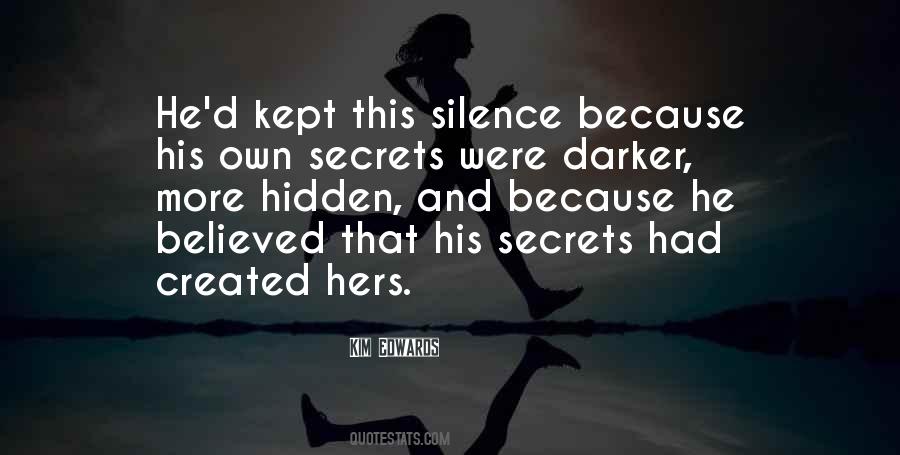 Best Kept Secrets Quotes #1272368