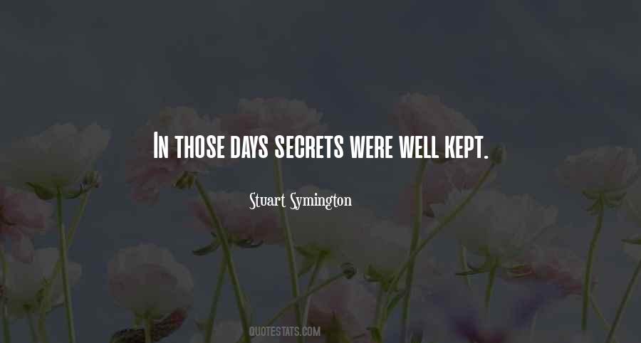 Best Kept Secrets Quotes #475406