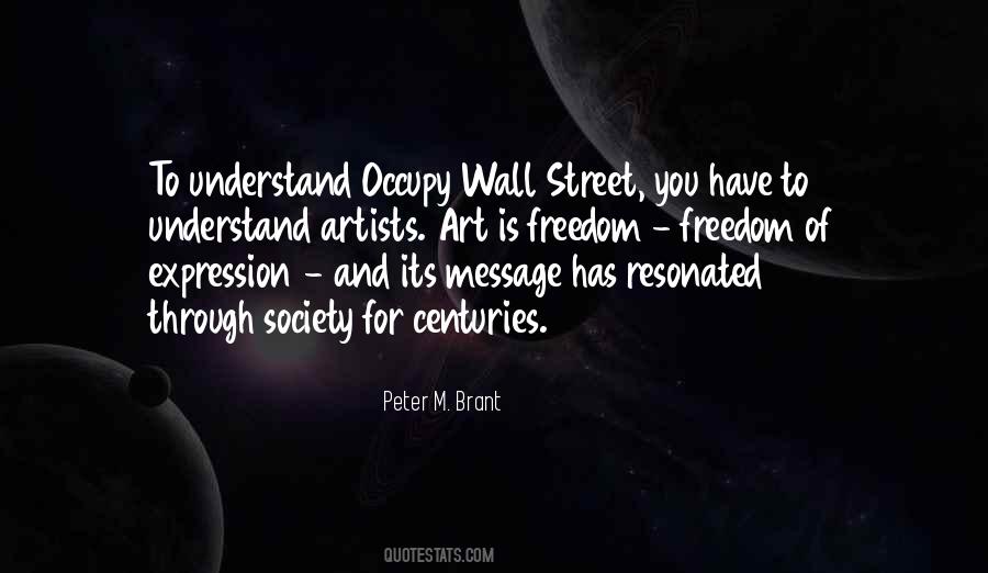 Quotes About Occupy Wall Street #1011658