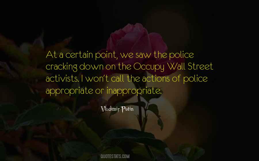 Quotes About Occupy Wall Street #1321305