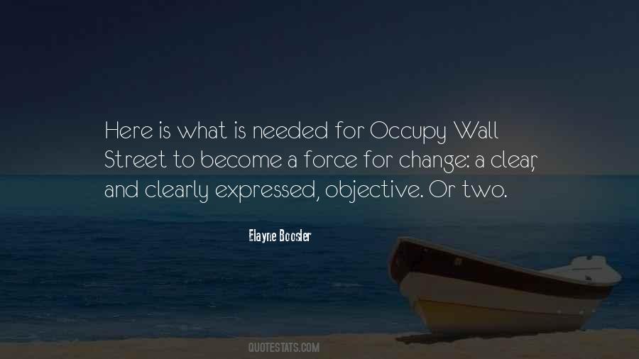 Quotes About Occupy Wall Street #147894