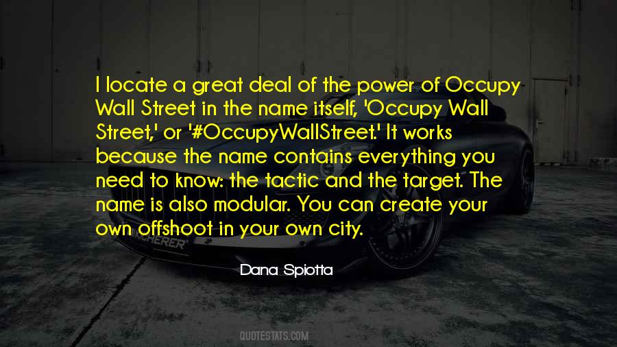 Quotes About Occupy Wall Street #1695227