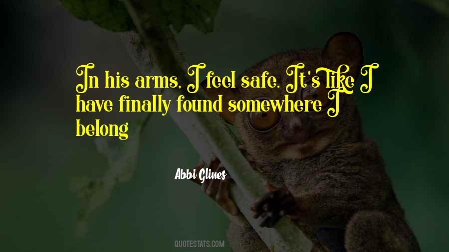 Quotes About In His Arms #1099021