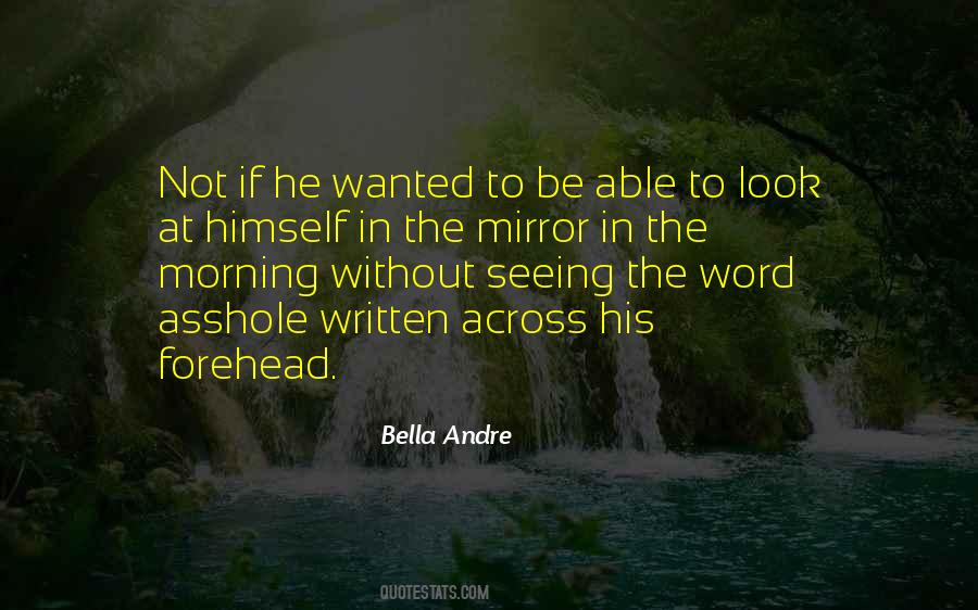 Quotes About Seeing Yourself In The Mirror #1118697