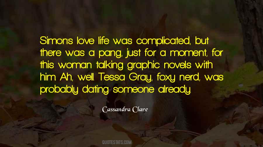 Quotes About Tessa Gray #1249799