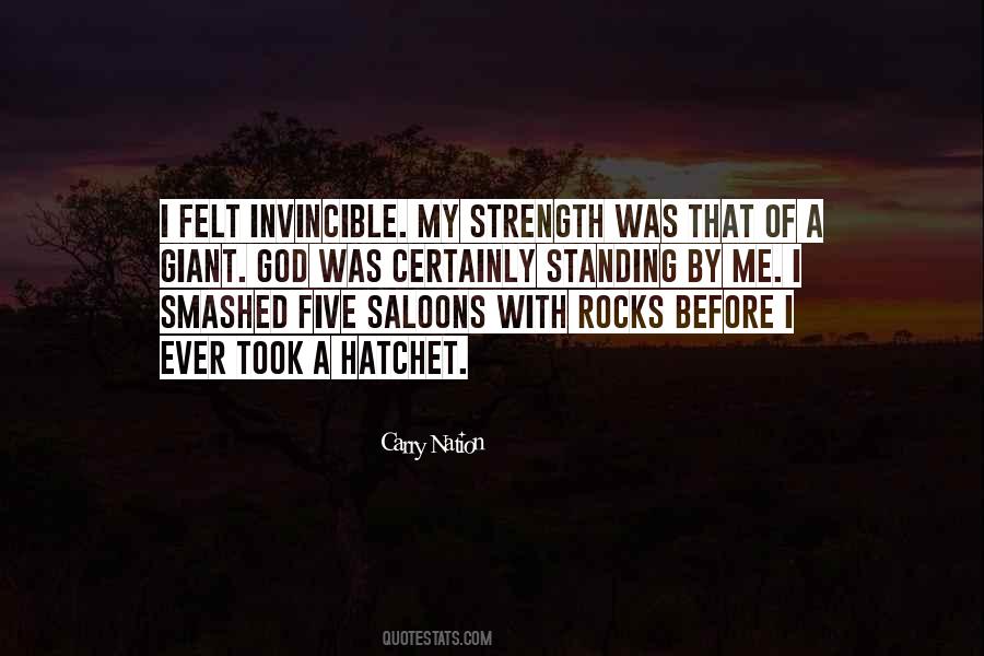 Quotes About Rocks And Strength #1592926