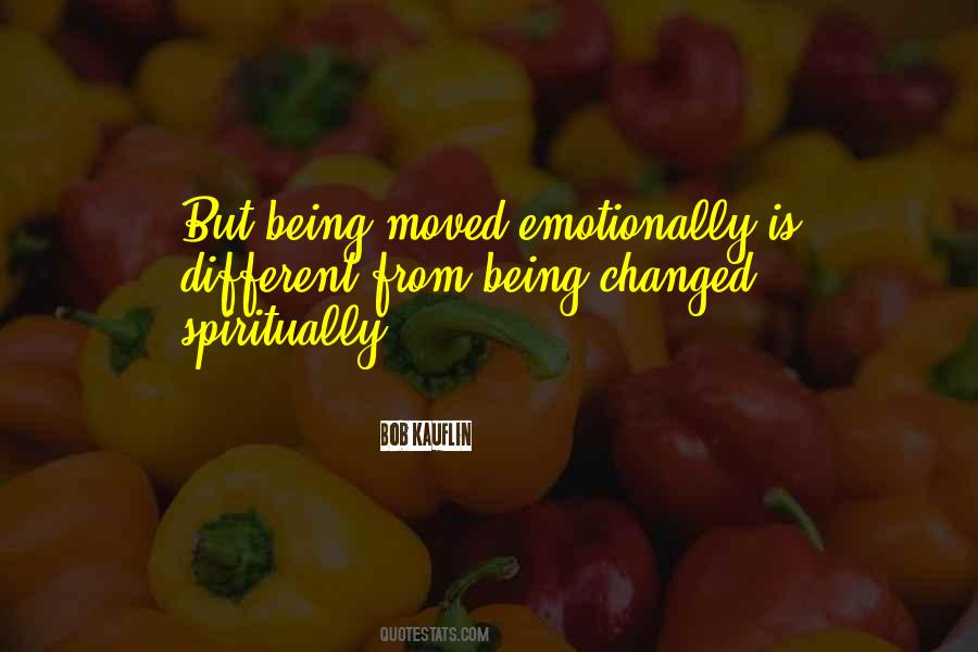 Being Moved Quotes #482116