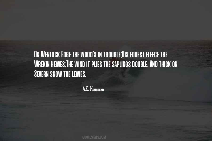 Wenlock Edge Quotes #1533972
