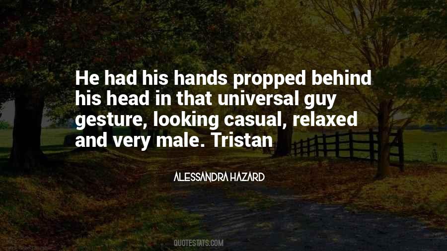 Quotes About Tristan #1659621