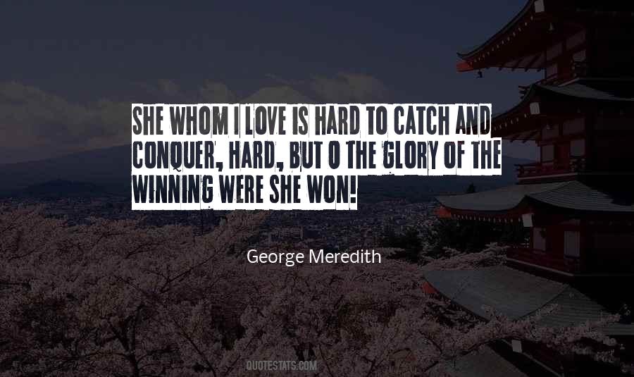 Love Winning Quotes #14900