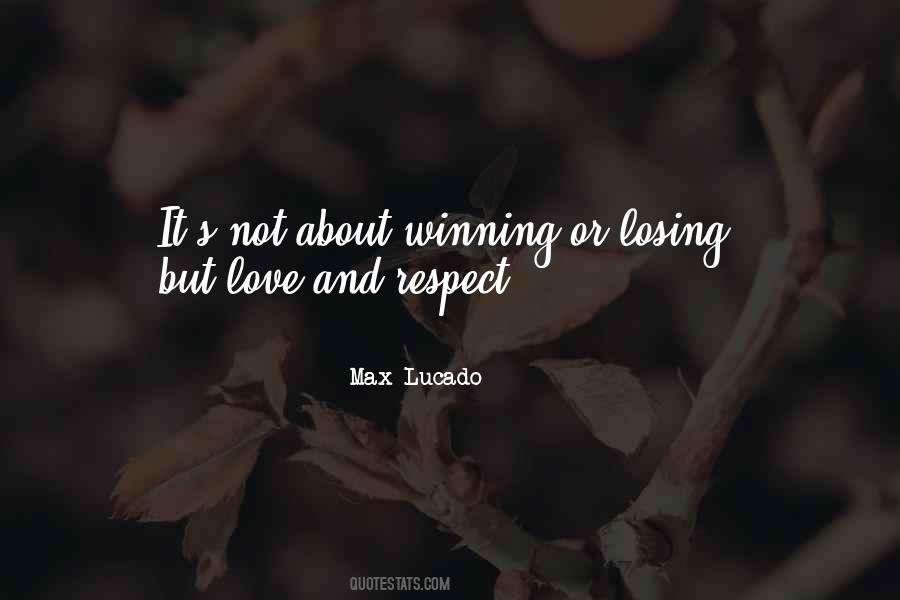 Love Winning Quotes #814354