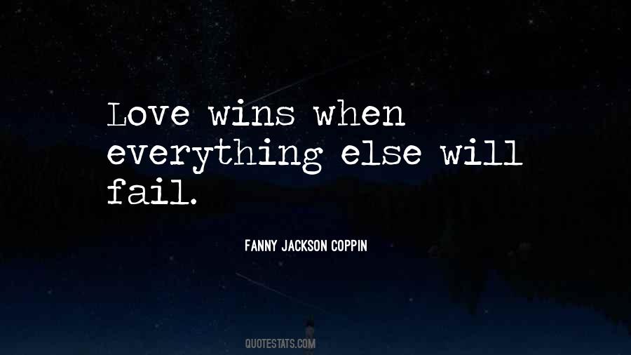 Love Winning Quotes #904374