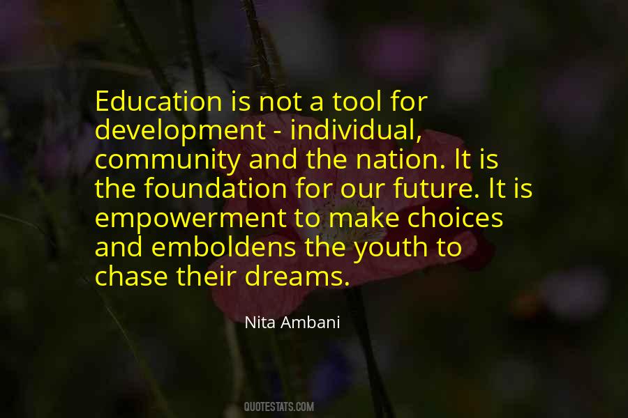 Quotes About Youth Empowerment #417673