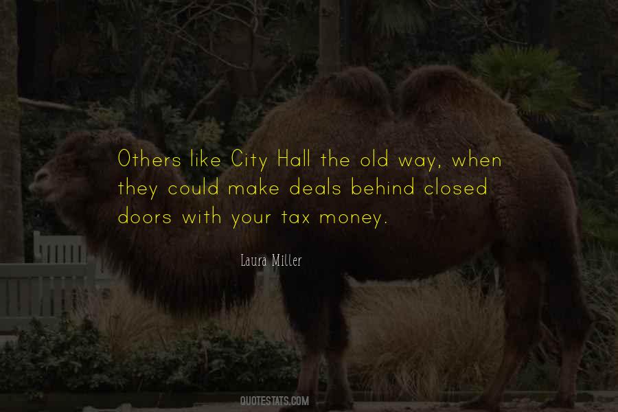 Quotes About City Hall #1167117