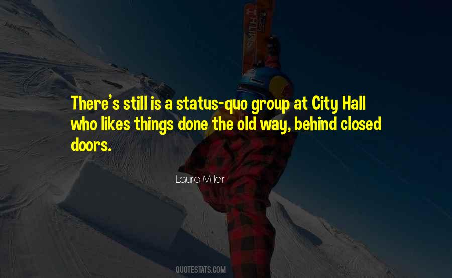 Quotes About City Hall #1399999