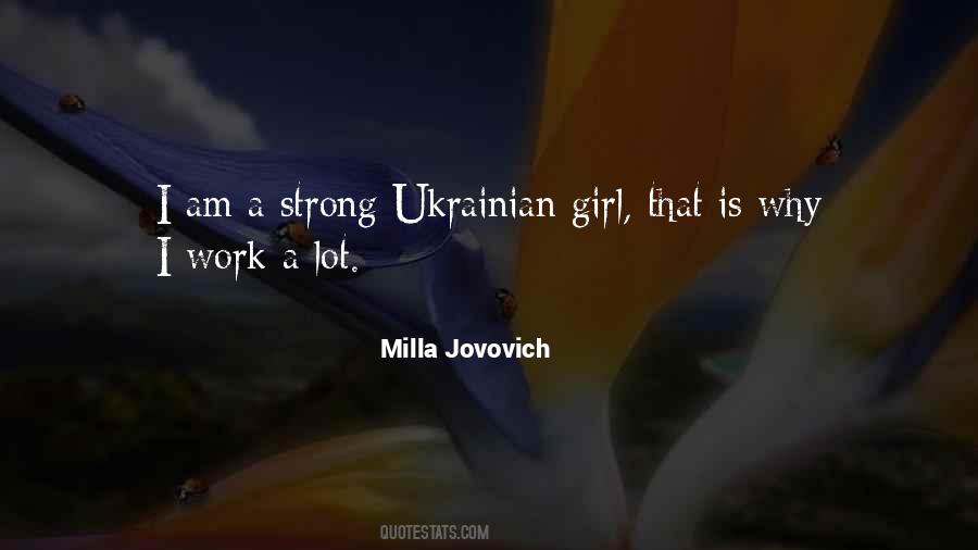 Quotes About A Strong Girl #1579518